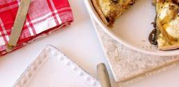 Recipe of the Week - Caramelized Onion and Sauteed Mushroom Quiche